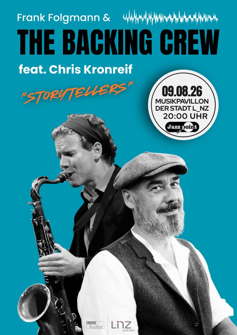 „STORYTELLERS“  Frank Folgmann & THE BACKING CREW feat. Chris Kronreif 